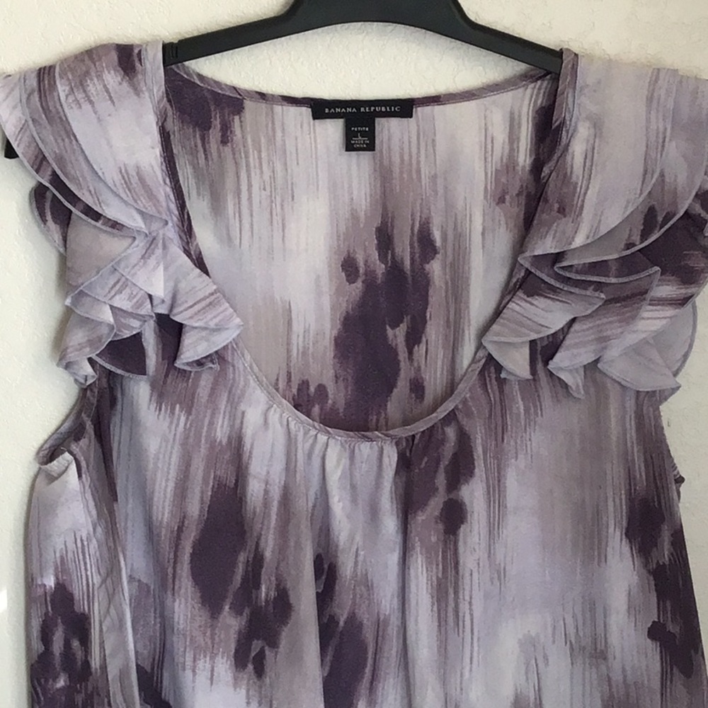 Banana Republic Petite Silk Top